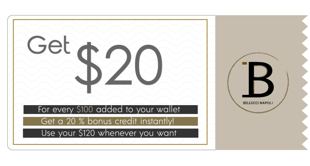 Benefits:
* 20% Credit: Get $20 instantly added to your wallet for every $100 added.
* Total Value: Use your $120 (wallet + credit) on anything you want.
* Limited Availability: Available to the first 100 buyers. Expire by 12.31.23

Buy Multiple & Unlock Extra Instant Credit! Hit $1,000 & Climb to the Next Level